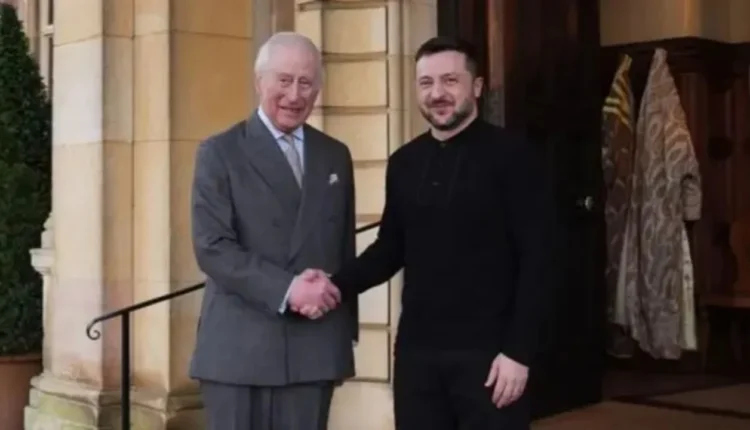 Pas Samitit të Londrës, Zelensky takohet me Mbretin Charles