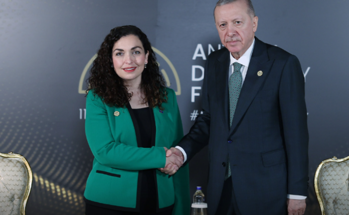 Osmani: Përtej mbështetjes ekonomike dhe ushtarake, Erdoğan po e ndihmon Kosovën edhe në njohje