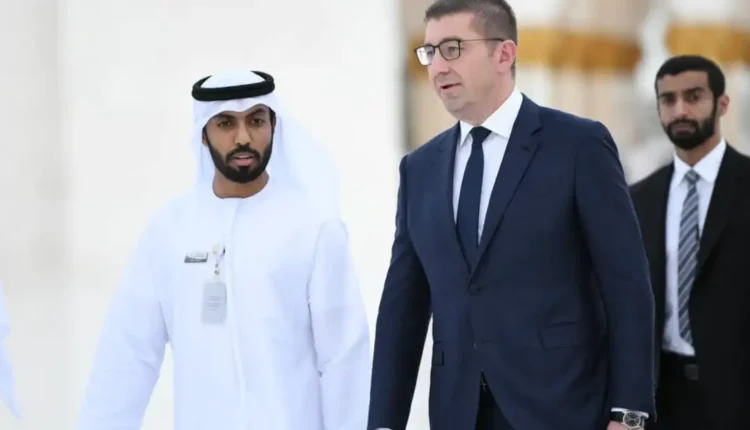 Mickoski u takua me presidentin e Emirateve të Bashkuara Arabe sheikun Muhamed Bin Zajed Al-Nahjan