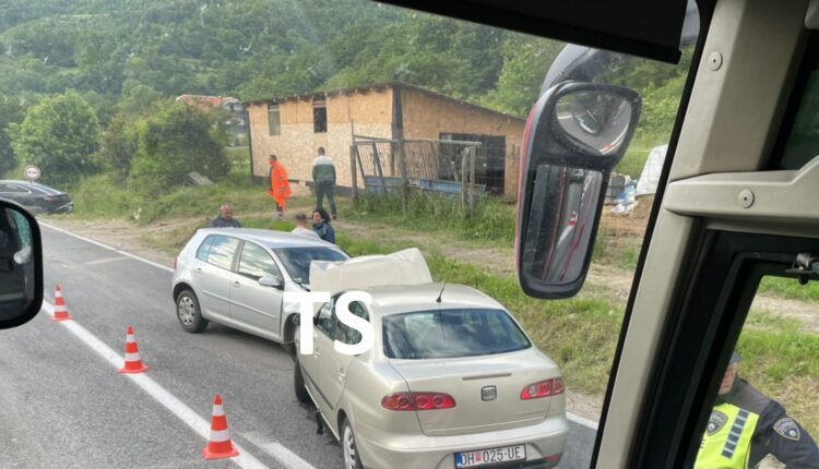 Aksident i rëndë afër magjistrales Strazhë – Kërçovë (FOTO)