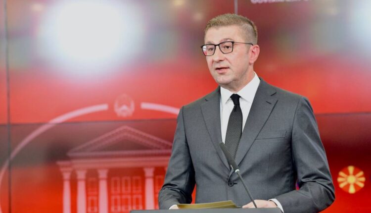 Mickoski: Pranoj çdo ndërmjetësim, Evropa duhet të tregojë lidership