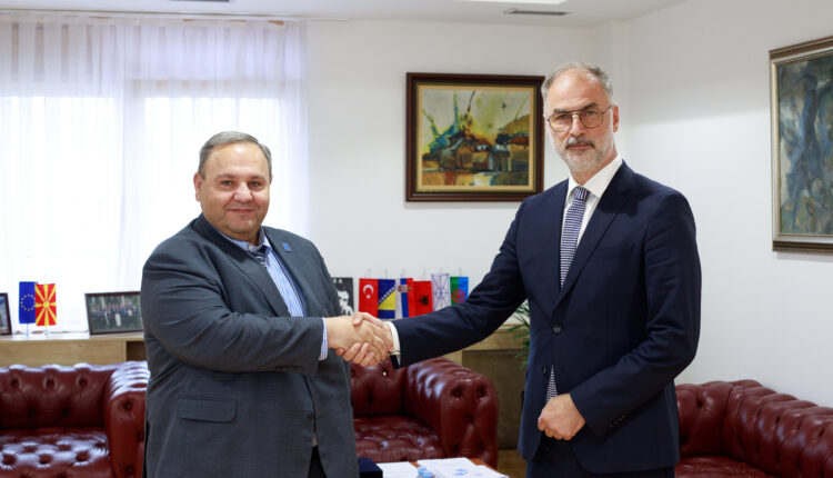 Takim i zëvendëskryeministrit dhe ministrit Stoilkoviq me drejtorin e UNDP-së në Shkup, Armen Grigoryan
