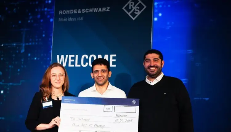 Dibrani fiton çmimin e parë nga të gjitha universitetet në Gjermani në konkursin “Rohde & Schwarz”