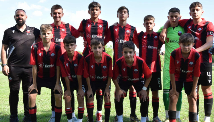 Shkëndija U-14 me pesëshe në Shkup mbyll në mënyrë briliante me fitore  kampionatin