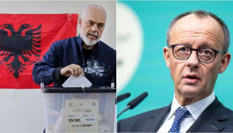 Fitorja në zgjedhjet e 11 majit, kancelari gjerman uron në shqip Ramën: Mezi pres takimin tonë të parë në Tiranë të premten