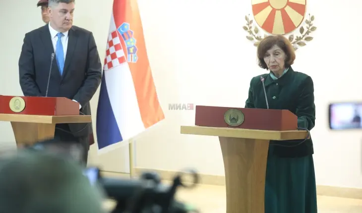 Siljanovska Davkova: Kriteret e Kopenhagës do të na bëjnë një shtet standard evropian, vetoja nuk është një instrument miqësor