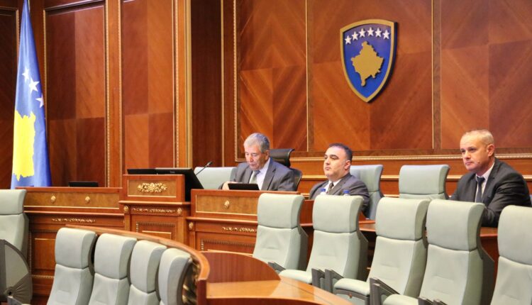 Seanca e radhës konstituive më 15 maj
