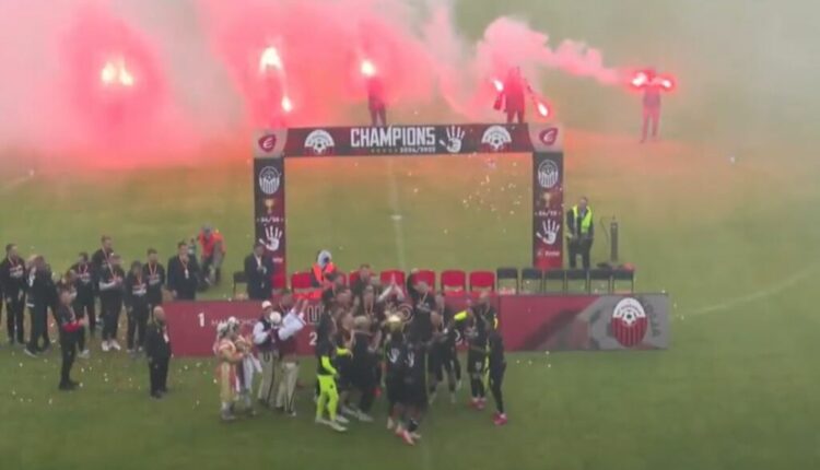 Shkëndija feston titullin kampion (VIDEO)