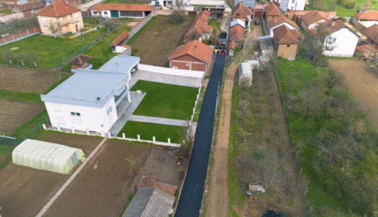 Fshati Dajkoc në Kamenicë me rrugë të reja – asfaltohen disa segmente
