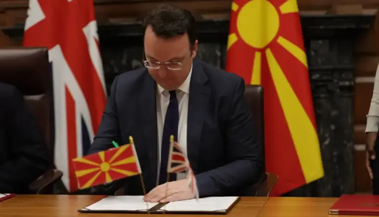 Nikoloski: Jemi të vetmit në rajon që kemi nënshkruar marrëveshje me Qeverinë e Mbretërisë së Bashkuar