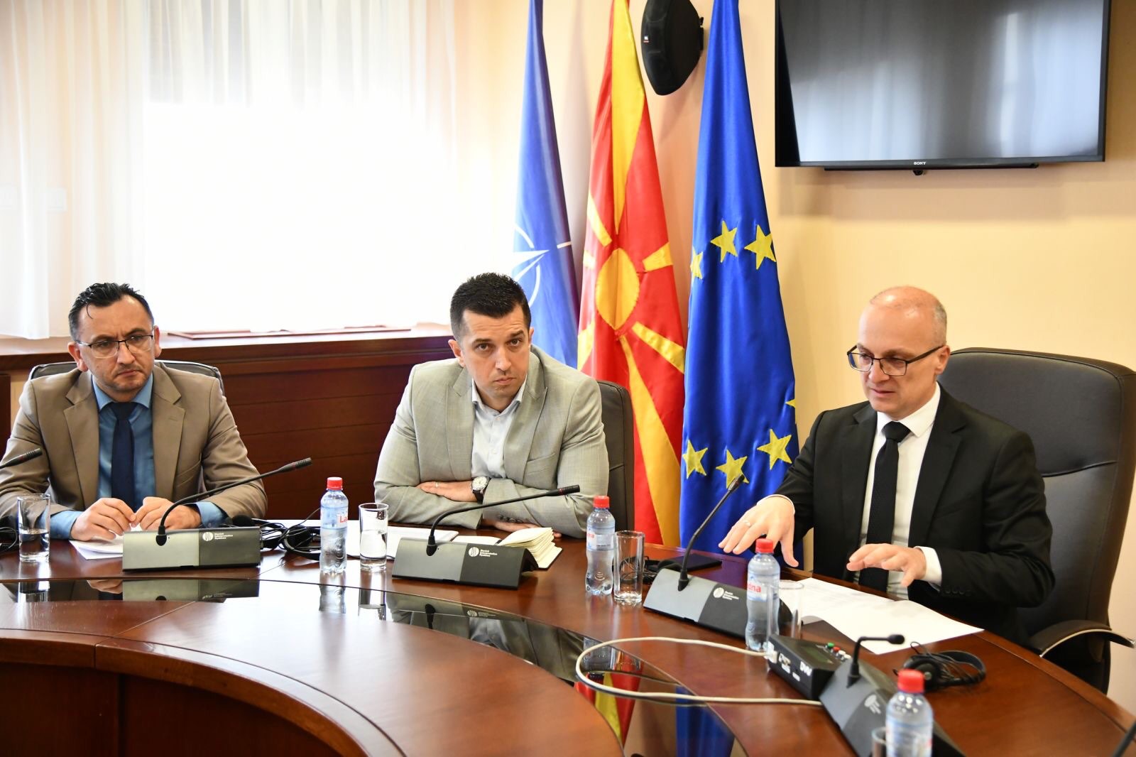 Takimi i nënkryetarit të Kuvendit, Antonijo Milloshoski me përfaqësuesit e Sekretariatit të Partneritetit për Qeverisje të Hapur