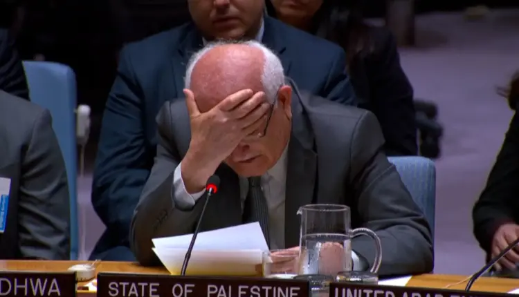 Ambasadori palestinez në OKB shpërthen në lot për fëmijët në Gaza