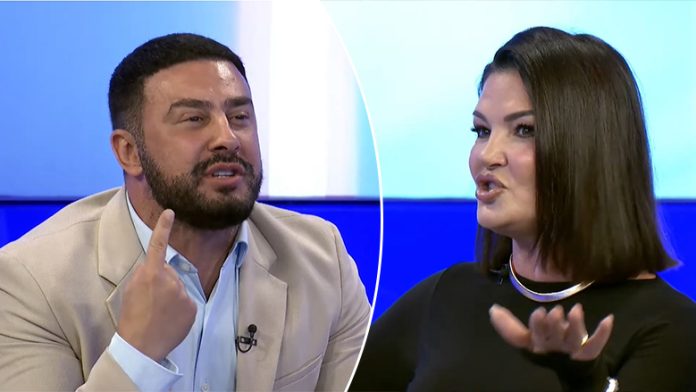 “Veç je femër se me qenë mashkull ndryshe do kishim folur unë e ti”, debat i ashpër mes Robert Berishës dhe Afërdita Paqaradës në emision
