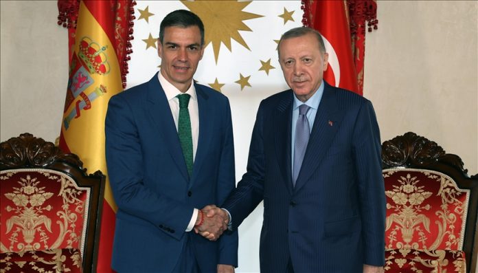 Erdogani i thotë kryeministrit spanjoll: Shtypjes në Palestinë do t’i jepet fund me përpjekje të përbashkëta