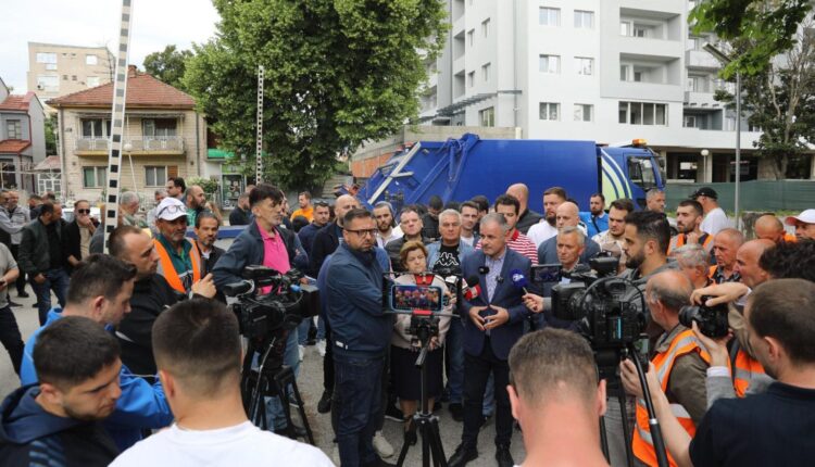 Visar Ganiu: Kanë ardhur me polici dhe duan ta konfiskojnë kamionin për mbledhje të mbeturinave!