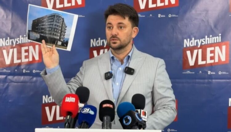 Ndërtesë pa leje në Saraj? VLEN pyetje Arsovskës: Në çfarë toke u ndërtua, në private apo publike?!