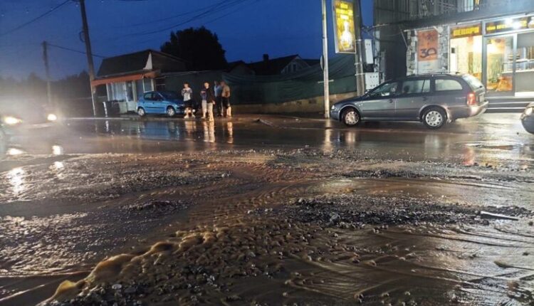 Haraçina dhe Stajkovci të dëmtuara nga rreshjet e rrëmbyeshme të shiut