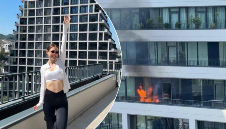 Apartamenti 500 mijë euro i Françeska Muratit përfshihet nga flakët