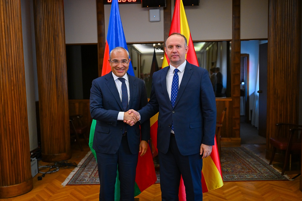 Takimi i Kryetarit Gashi me ministrin e Ekonomisë së Azerbajxhanit, Mikail Xhabarov
