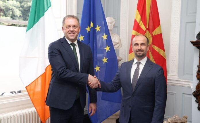 Murtezani nga Dublini: Irlanda mbështet fuqishëm zgjerimin e BE-së pa bllokada dhe kushtëzime bilaterale