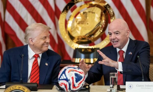Gianni Infantino konfirmon: Donald Trump do të jetë i pranishëm në finalen e Kupës së Botës për Klube