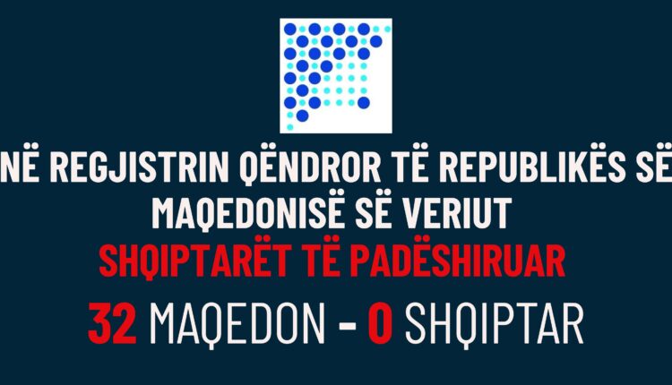 BDI: 32 punësime në Regjistrin Qendror, asnjë shqiptar, kjo është e papranueshme!
