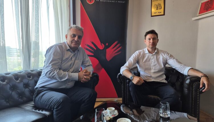 Bajram Rexhepi takohet me ambasadorin Meidani/ “Sinjale të forta bashkëpunimi në interes kombëtar”