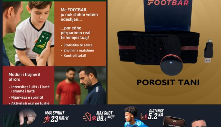 FOOTBAR – Teknologjia që po ndryshon mënyrën si e shohim dhe zhvillojmë futbollin