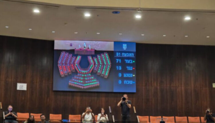 Parlamenti izraelit votoi për aneksimin e Bregut Perëndimor