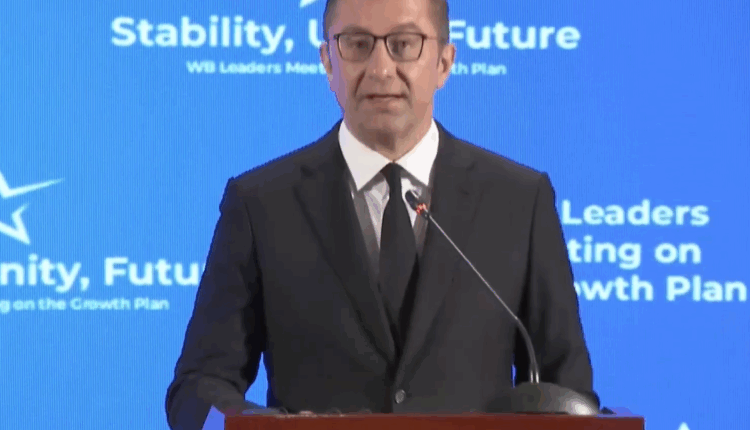 Mickoski: Nuk pranojmë imponime nën maskë të procesit europian!