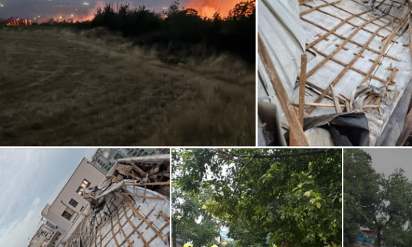 Zjarre dhe erëra të forta përfshijnë Prishtinën – Drejtoria për Siguri e quan alarmante situatën – njofton për intervenimet