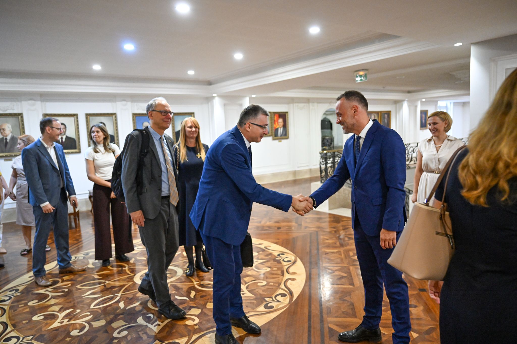 Fetai zhvillon takim me përfaqësuesit e lartë të UNOPS – Forcim i partneritetit për qeverisje të mirë dhe reforma drejt Bashkimit Evropian