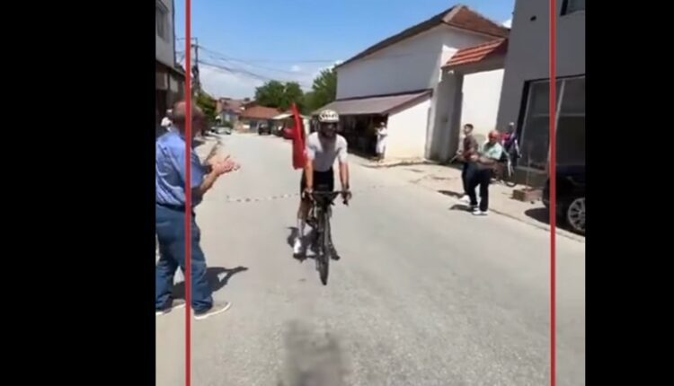 Nga Zvicra me Biçikletë në Çegran, Senad Mamudi pas një rrugëtimi njëjavorë me biçikletë mbërin në vendlindje!