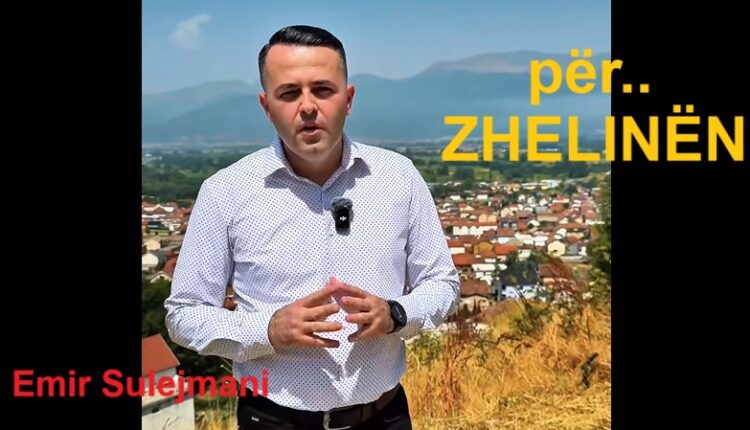 Emir Sulejmani për Zhelinën: “Ndryshimi nis nga ju, nga dera juaj, nga fjala juaj! Ejani, bëhuni pjesë e jona” (VIDEO)