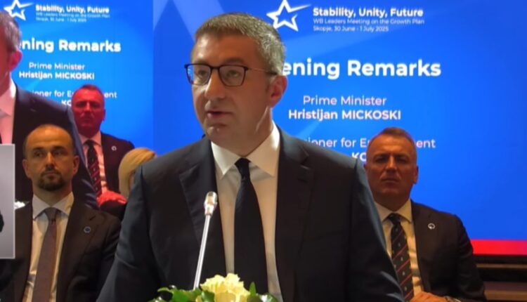 Mickoski: Ballkani Perëndimor nuk është më një dhomë pritjeje, por një rajon në zhvillim