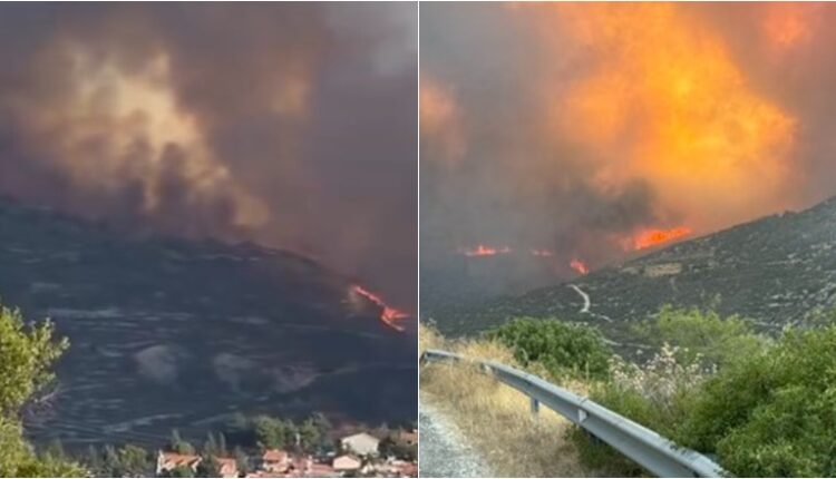 Dy persona digjen në makinë gjatë zjarreve në Qipro, ndërsa priten temperatura deri në 44 gradë Celsius