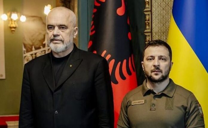 Zelensky pas bisedës me Ramën: Faleminderit Shqipëri për mbështetjen e palëkundur