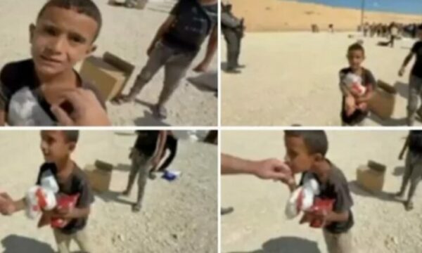 Djaloshi palestinez eci 12 km për të marrë ndihma – puthi dorën e amerikanit në shenjë falënderimi, më pas e vranë forcat izraelite (VIDEO)
