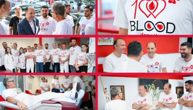 Ibrahimi: Me kënaqësi mora pjesë në jubileun e 100 të dhurimit të gjakut