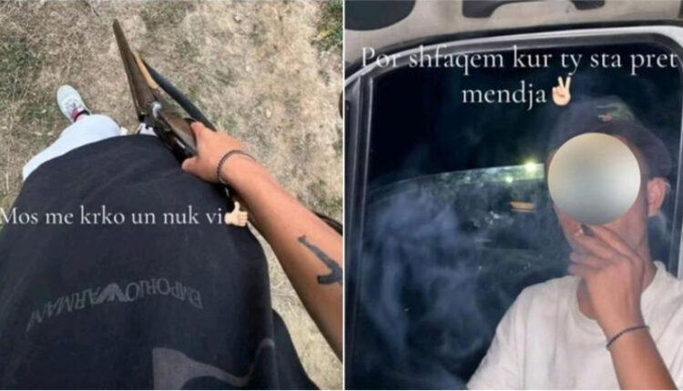 I mituri që vrau 14-vjeçarin në Maliq bënte ‘të fortin’ në rrjete sociale dhe postonte foto me armë: Shfaqem kur s’ta pret mendja