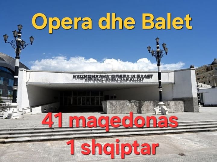 Vazhdon diskriminimi i shqiptarëve në institucione, shifra shqetësuese në Operën dhe Baletin shtetëror
