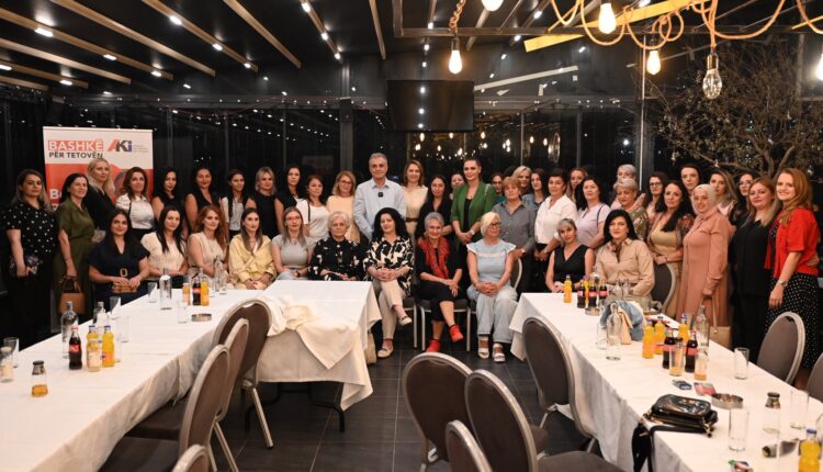 Bajram Rexhepi merr mbështetje nga gratë e AKI-së: Gratë janë forca transformuese që i duhet Tetovës