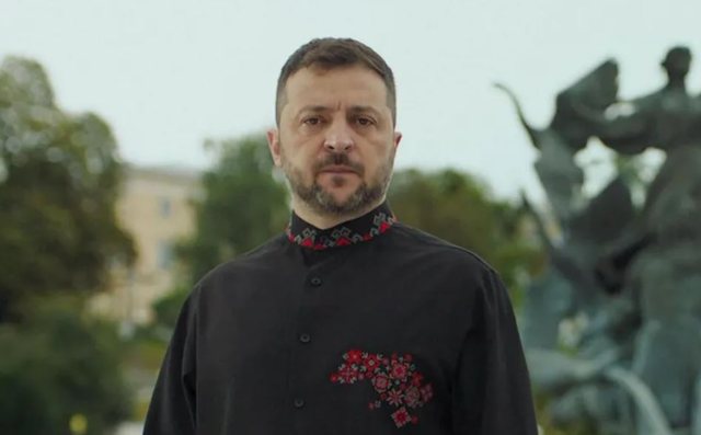 Fjalimi i Zelenskyt në Ditën e Pavarësisë: Ukraina do të luftojë derisa të arrihet një paqe e drejtë