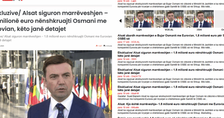 Sondazhi për Çairin dhe mesazhi i Borrellit ndezin sulmet e mediave proqeveritare VMRO-VLEN ndaj Bujar Osmanit