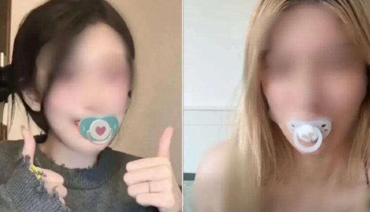 Trendi i çuditshëm në Kinë: Të rinjtë përdorin biberon për të luftuar stresin