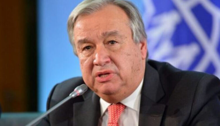 Guterres: Uria në Gaza, katastrofë e shkaktuar nga njeriu