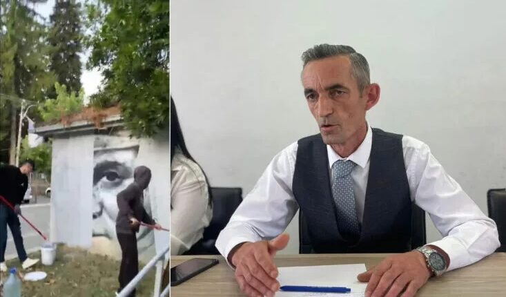 Kryetari i Zveçanit urdhëron heqjen e fotografisë së Ratko Mlladiqit nga muret e qytetit