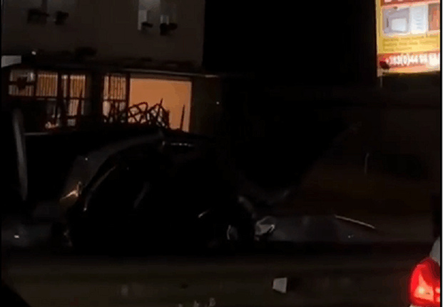 Dy të vdekur në një aksident trafiku në Llapushnik (VIDEO)