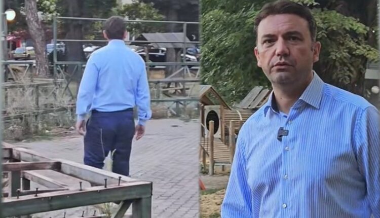 Bujar Osmani: Parku i shkatërruar dhe i rrezikshëm për fëmijët, Çairi ka nevojë për rikthim