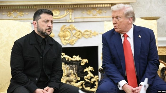 Trump s’e përjashton mundësinë e dërgimit të trupave amerikane në Ukrainë si pjesë e garancive të sigurisë